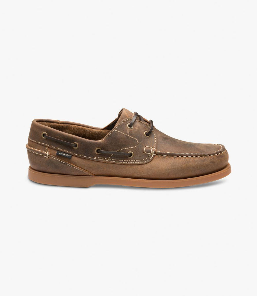 Loake LYMINGTON OILED-BROWN